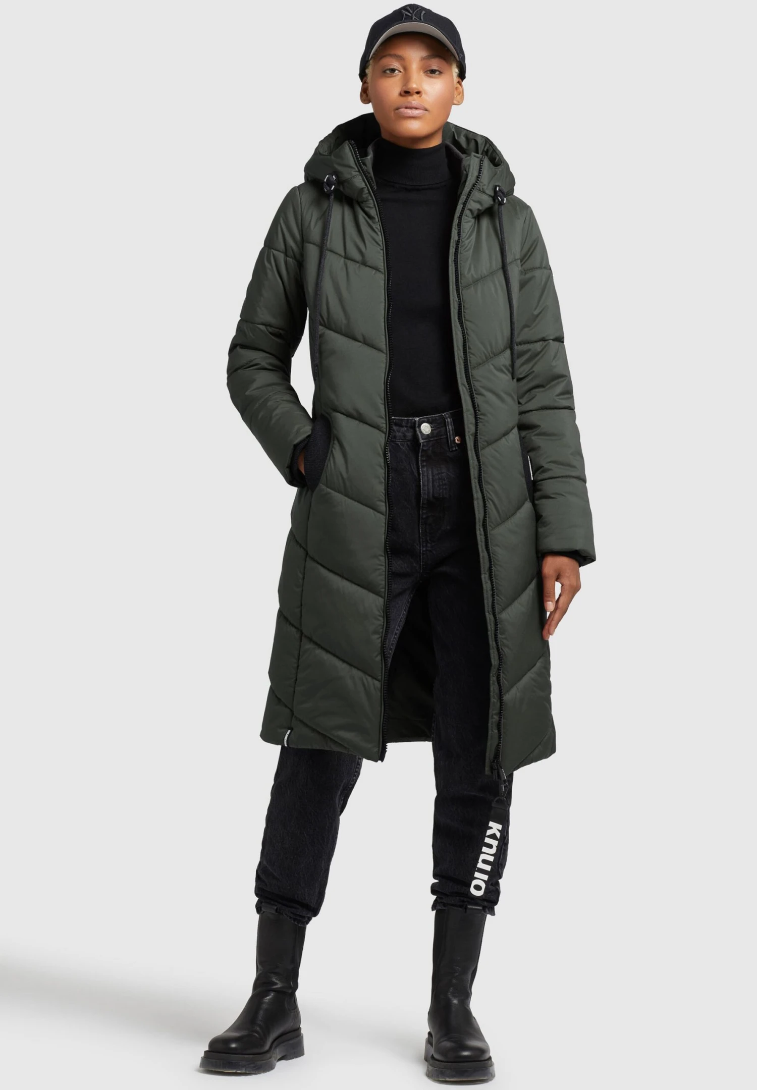 Khujo Aribay3 LightCappotto InvernaleOliv Donna Cappotti KH121U13J-N11 2 Khujo Aribay3 LightCappotto InvernaleOliv Donna Cappotti KH121U13J-N11 - immagine 2