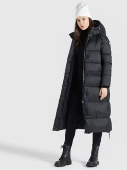Khujo IzzyCappotto InvernaleSchwarz Donna Cappotti KH121U0Z1-Q11 -Delem 49c295b47278474eb81fa12287ab12d8