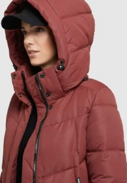 Khujo LimettaCappotto InvernaleRostrot Donna Cappotti KH121U14W-G11 -Delem 4a11f76bef4e4d849c54c73ff1bc7c77