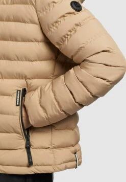 Khujo Lovina5 Matt - Giacca Invernale - Beige -Delem 4a8abb5c8a894a6eabc6c4c7e4a30ddc