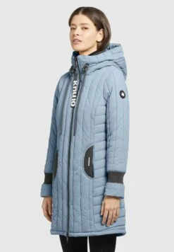 Khujo Jerry Prime PeachedCappotto InvernaleHellblau Donna Cappotti KH121U13K-K11 -Delem 4b0f2a95389e459a8b26de9e59919175
