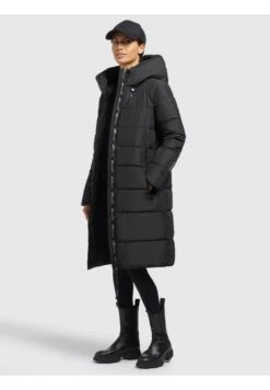 Khujo Jilias3 - Cappotto Invernale - Schwarz -Delem 4bcc6295053e495d9c891f8780e20f5e