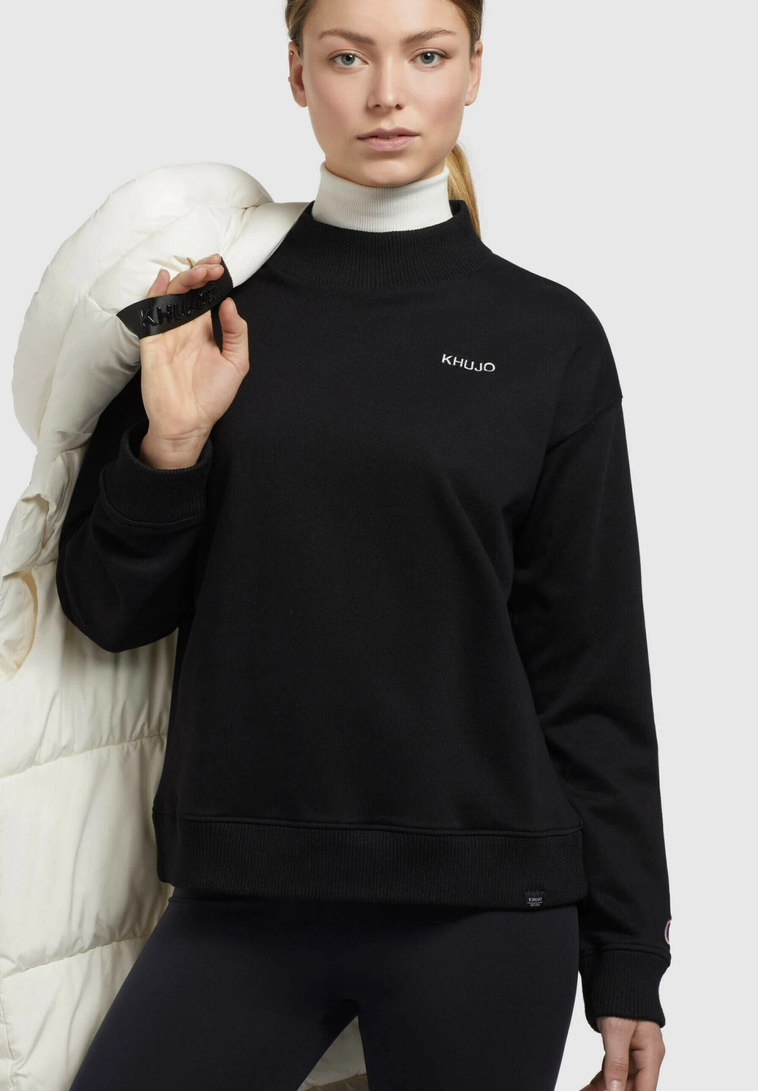 Khujo LynnSmanicatoNaturweiß Donna Giacche E Blazer KH121U1CD-A11 5 Khujo LynnSmanicatoNaturweiß Donna Giacche E Blazer KH121U1CD-A11 - immagine 5