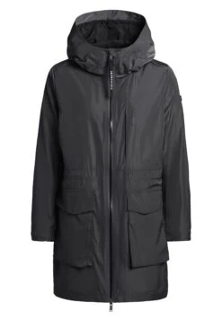 Khujo Mantel Ging - Cappotto Corto - Schwarz -Delem 4c62514d16fd46dd854f40e879a2e02d