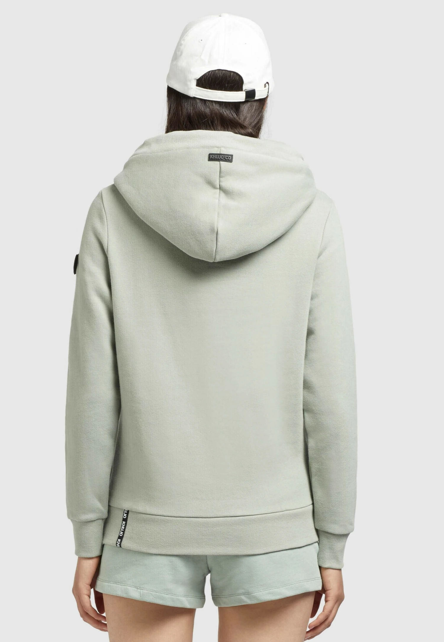 Khujo RhabeaFelpa Con CappuccioBlassgrün Donna Felpe KH121J077-M11 3 Khujo RhabeaFelpa Con CappuccioBlassgrün Donna Felpe KH121J077-M11 - immagine 3