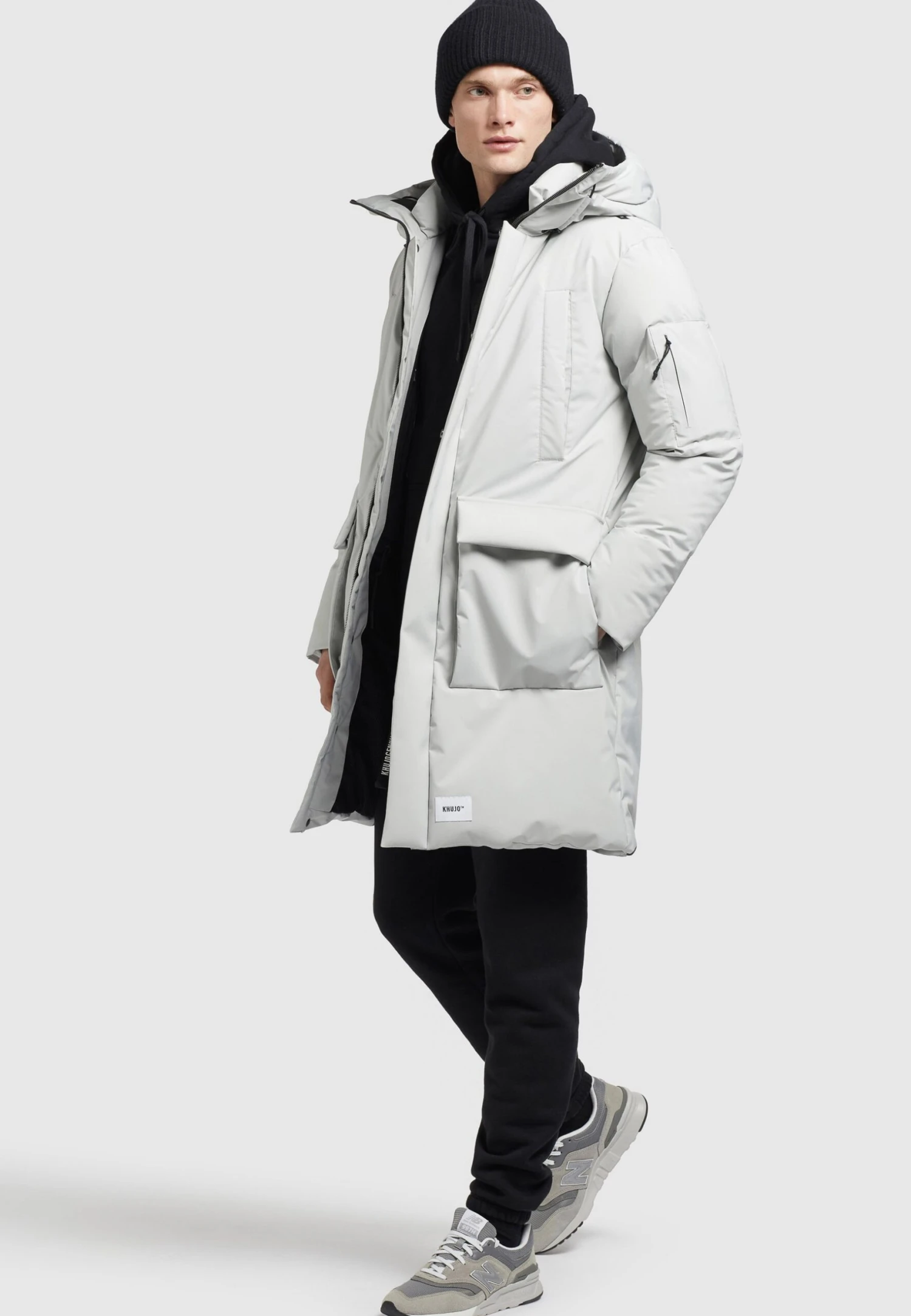 Khujo ChesterCappotto InvernaleHellgrau Uomo Cappotti KH122T0DG-C11 5 Khujo ChesterCappotto InvernaleHellgrau Uomo Cappotti KH122T0DG-C11 - immagine 5