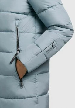 Khujo Jilias 3Cappotto InvernaleHellblau Donna Cappotti KH121U14E-K11 -Delem 4e482c161b7b488cbf4ffe7c067ca3a7