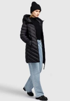 Khujo Liska Cappotto InvernaleSchwarz Donna Cappotti KH121U1AZ-Q11 -Delem 4eb0975fe82144b4ae30e9b607554197