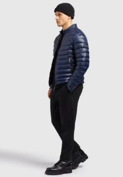 Khujo Joko ShinyGiacca InvernaleDunkelblau Uomo Giacche KH122T0G2-K11 -Delem 4ebab92e1b234846913fe14df3c1b09b