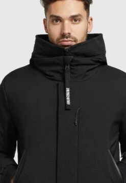 Khujo WayerGiacca InvernaleSchwarz Meliert Uomo Giacche KH122T0E1-Q11 -Delem 4fb99fa4229a4d29aef47a7c7cc24b5f