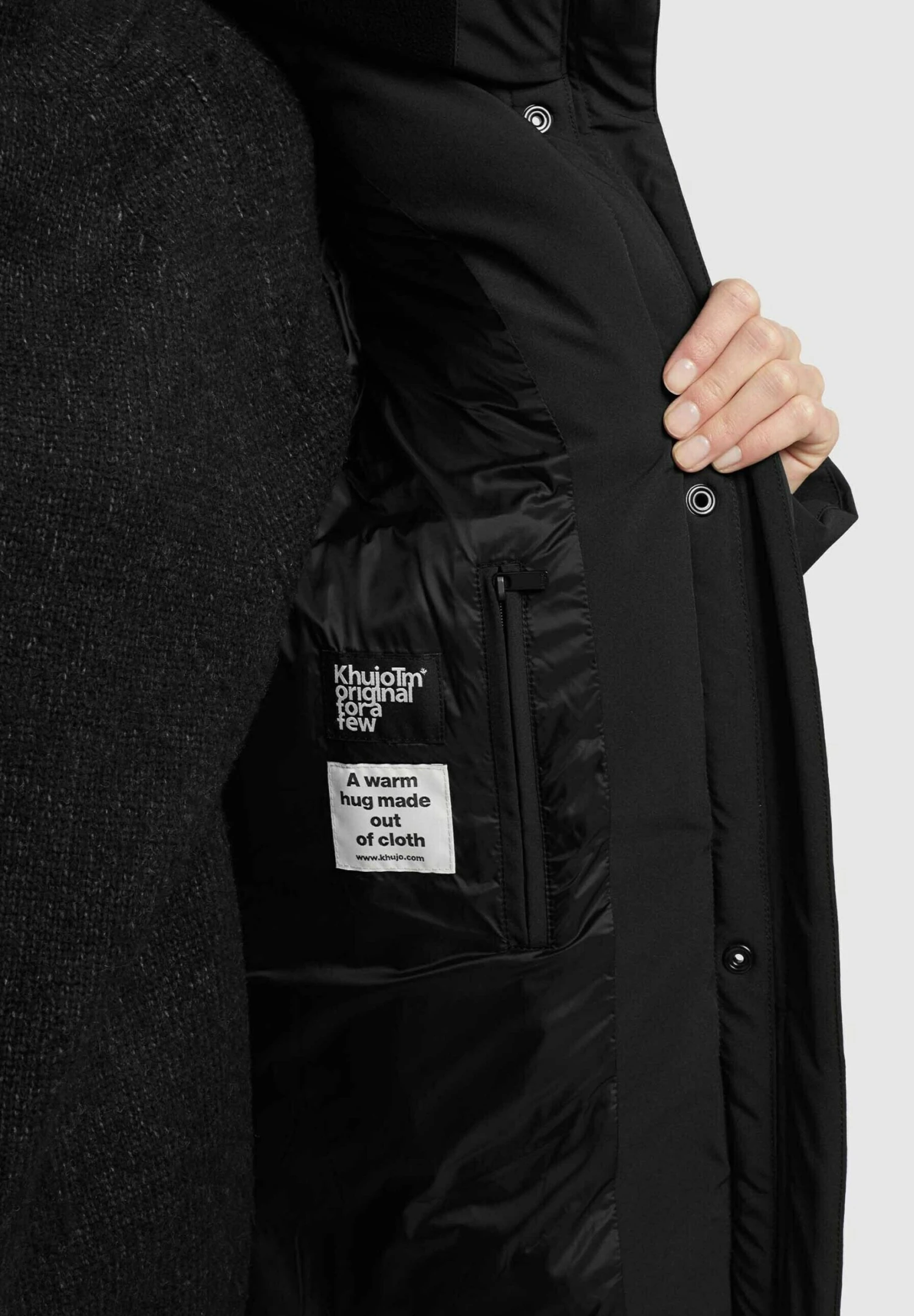 Khujo WenteCappotto InvernaleSchwarz Donna Cappotti KH121U15E-Q11 7 Khujo WenteCappotto InvernaleSchwarz Donna Cappotti KH121U15E-Q11 - immagine 7