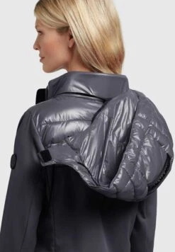 Khujo Ghita Shiny - Giacca Da Mezza Stagione - Grau -Delem 5184476a8f5a47c3af0b7844fca0822e