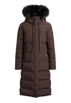 Khujo Degi Cappotto InvernaleDunkelbraun Donna Cappotti KH121U1C2-O11 -Delem 52e9615a2300472695e664a1ba9e3efe