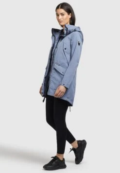 Khujo Aira2 - Parka - Blau -Delem 5304b165907148e983caa6aefdcd1964
