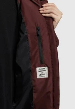 Khujo SoulaniCappotto InvernaleWeinrot Donna Cappotti KH121U1BK-G11 -Delem 5361fb45f6f242f3ac17fa0bfa74c643