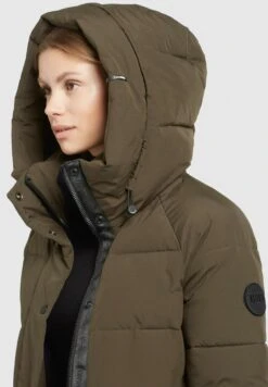 Khujo DorasiCappotto InvernaleKhaki Donna Cappotti KH121U12I-N11 -Delem 539e9f0808304ec5bd1b069d75097fff