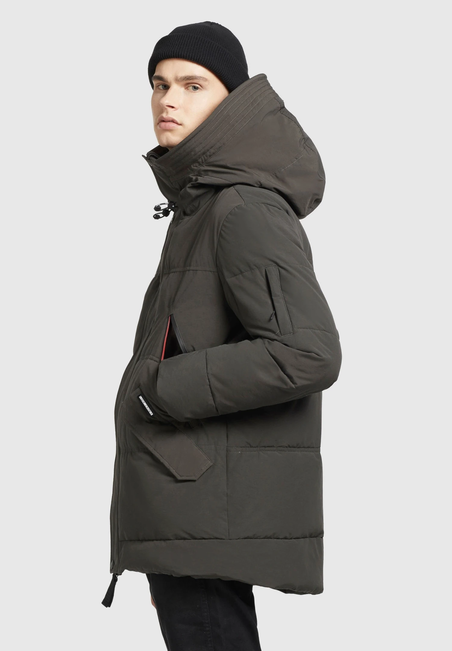 Khujo FankGiacca InvernaleDunkel Olivgrau Uomo Giacche KH122T0E7-N11 7 Khujo FankGiacca InvernaleDunkel Olivgrau Uomo Giacche KH122T0E7-N11 - immagine 7