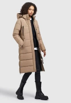 Khujo DaniCappotto InvernaleBeige Donna Cappotti KH121U1AU-B11 -Delem 53ee0f941b1949238b837791823070ea
