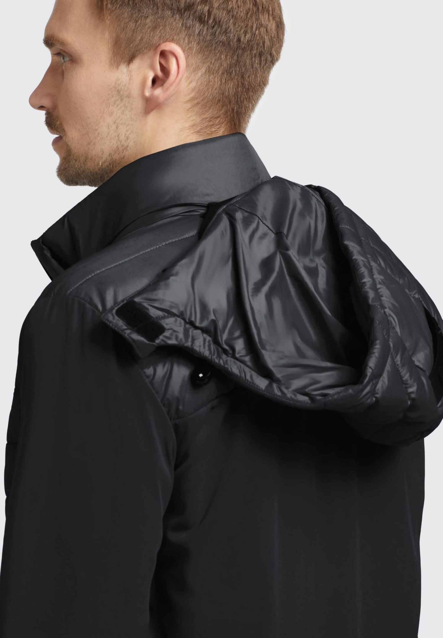 Khujo Bolt Matt - Giacca Da Mezza Stagione - Schwarz 6 Khujo Bolt Matt - Giacca Da Mezza Stagione - Schwarz - immagine 6