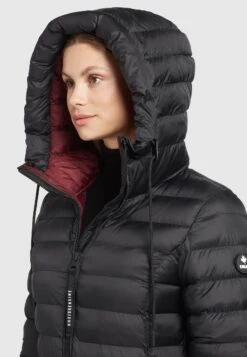 Khujo Mimi ShineCappotto InvernaleSchwarz Donna Cappotti KH121U11P-Q11 -Delem 56110aff97c94d408c57f8244434f1ec