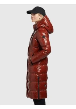 Khujo ShaneCappotto InvernaleRotbraun Donna Cappotti KH121U1CC-O11 -Delem 562d822d1e29461abbb10a6a26aaf30e