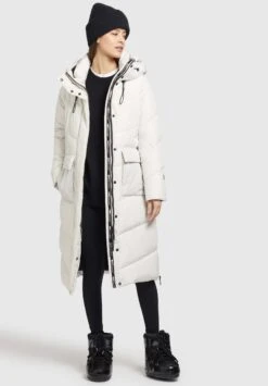 Khujo ElvitaCappotto InvernaleWeiß Donna Cappotti KH121U14I-A11 -Delem 56b1ffde98d44b7b93a2a1ab18d6e311
