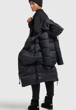 Khujo LameraCappotto InvernaleSchwarz Donna Cappotti KH121U160-Q11 -Delem 5acc90cc037f437d8c1c07f47239f68d