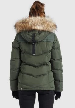 Khujo Winsen6 - Giacca Invernale - Dunkeloliv -Delem 5aeab13edf57461da0818b1b4d752371