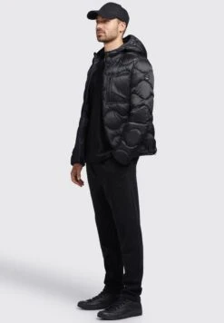 Khujo Remo - Giacca Da Mezza Stagione - Schwarz -Delem 5b2115fbabf54046a783d114028fb4cb