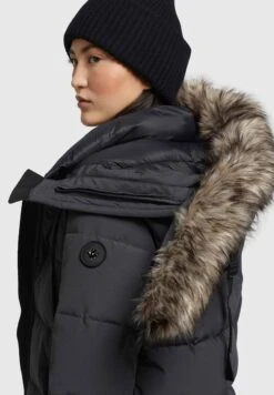 Khujo LollCappotto InvernaleGrau Donna Cappotti KH121U163-C11 -Delem 5c2a2f5936be463b8e7e538ad9ee3558