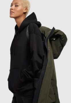 Khujo LofiCappotto InvernaleDunkelgrün Donna Cappotti KH121U1CX-M11 -Delem 5c864695cd444bc2b8bf82e24bec13f5