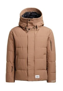 Khujo Barat3 - Giacca Invernale - Beige -Delem 5d0bbff8e6f54e72aa80c9f6da809da7