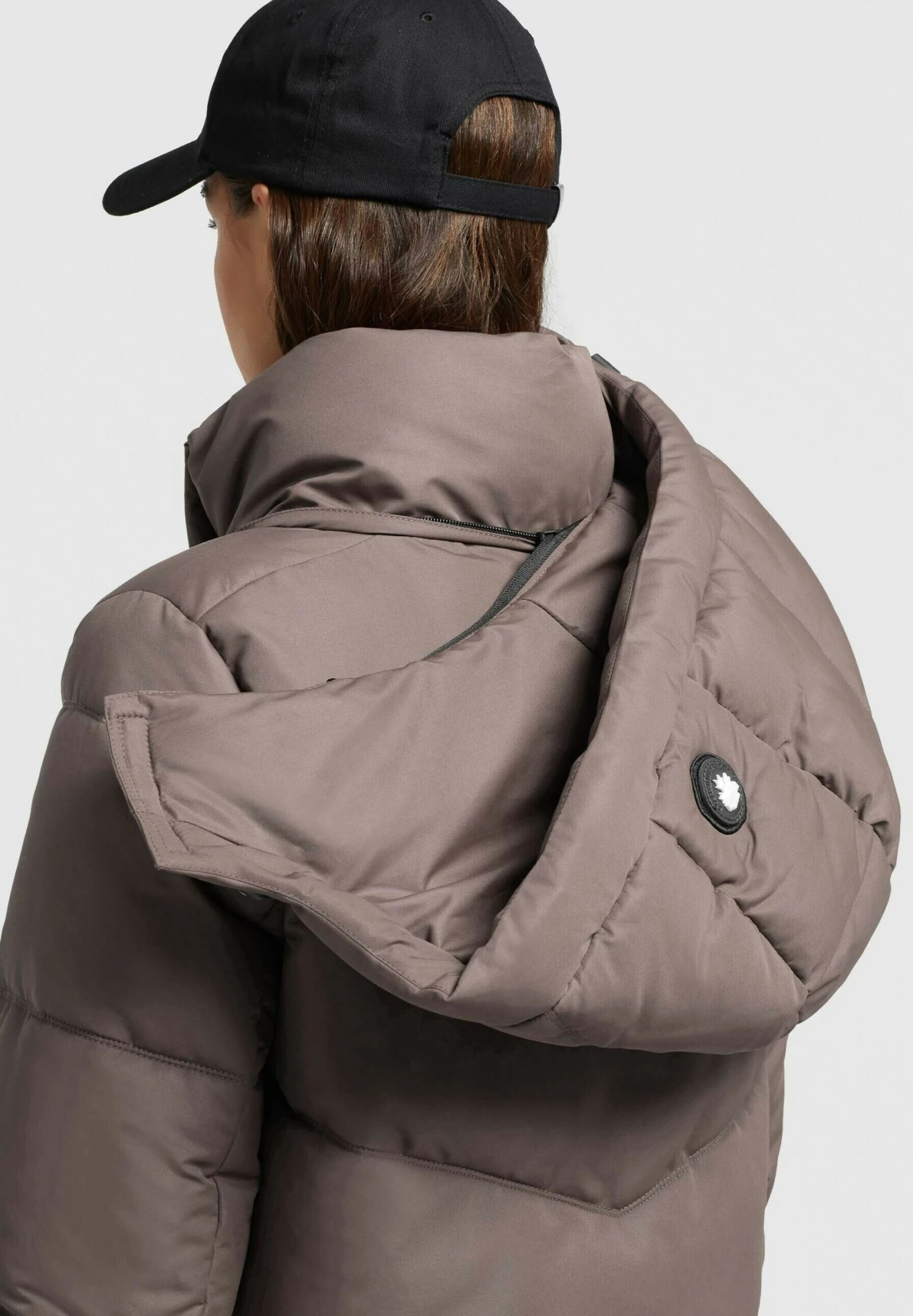 Khujo LimettaCappotto InvernaleTaupe Donna Cappotti KH121U14W-B11 5 Khujo LimettaCappotto InvernaleTaupe Donna Cappotti KH121U14W-B11 - immagine 5