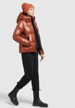 Khujo Valea ShinyGiacca InvernaleRotbraun Donna Giacche E Blazer KH121U1B5-O11 -Delem 5e909bf86a07444b8847332a3a652709
