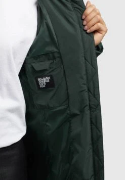 Khujo ForminCappotto InvernaleDunkelgrün Donna Cappotti KH121U19K-M12 -Delem 5ec4c4d606f742449db93f0aa2b68914