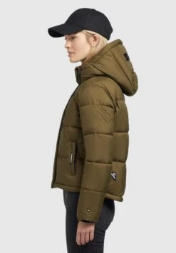 Khujo Stine Matt - Giacca Invernale - Oliv -Delem 5ef0bd8c7677421c8b3e3900175843bd