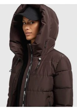 Khujo Jilias3 - Cappotto Invernale - Dunkelbraun -Delem 5fdc02966fb94408bdb051ad36fa8664