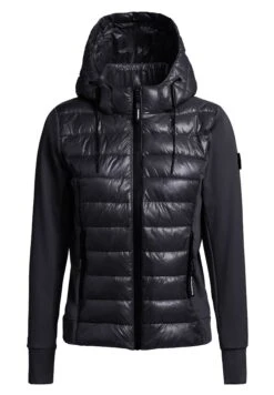 Khujo Ghita Shiny - Giacca Da Mezza Stagione - Schwarz -Delem 608ab1ed69a54e3db7fedc911a74aa26