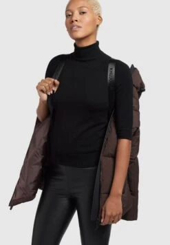 Khujo Soraya MattCappotto InvernaleDunkelbraun Donna Cappotti KH121U1BN-O11 -Delem 62b10c3d78d3457c8da9581bdc709a39