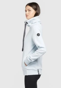 Khujo Tosta - Felpa Con Zip - Hellblau -Delem 62c41228591e4c62972d600cff5a3eb0