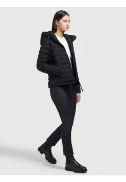 Khujo Lovina3 MattGiacca InvernaleSchwarz Donna Giacche E Blazer KH121U19H-Q11 -Delem 62d5b5ec1f074e5294dced64885f4473