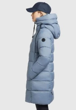 Khujo TuulaCappotto InvernaleHellblau Donna Cappotti KH121U166-K11 -Delem 63b83466f31140c0ae54a078eed498bf
