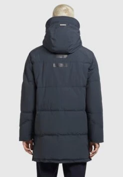 Khujo CloydCappotto InvernaleGraublau Uomo Cappotti KH122T0DN-K11 -Delem 640f45e541054d8285db0f237b446bd0