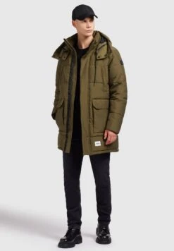 Khujo Mantel Vivas2 - Cappotto Invernale - Oliv -Delem 645ee0c896984082a9054c8dee6e2003