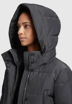 Khujo KleoCappotto InvernaleDunkelgrau Donna Cappotti KH121U15Q-C11 -Delem 65065cc619ba44949af315f9becbd370