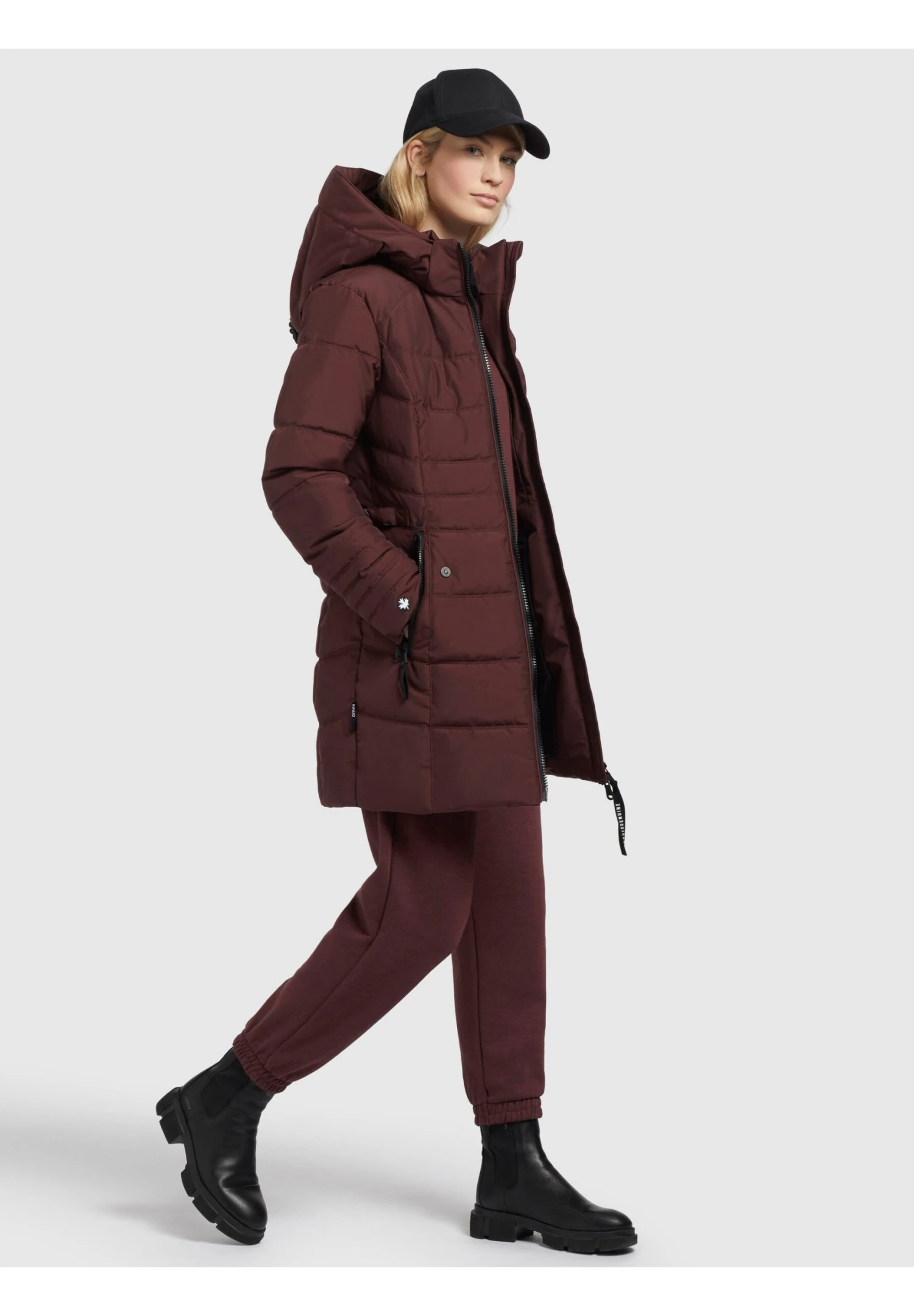 Khujo Amaray4Cappotto InvernaleWeinrot Donna Cappotti KH121U1C3-G11 7 Khujo Amaray4Cappotto InvernaleWeinrot Donna Cappotti KH121U1C3-G11 - immagine 7