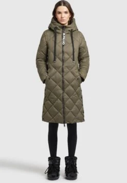 Khujo LennjaCappotto InvernaleKhaki Donna Cappotti KH121U15X-N11 -Delem 65e5cc54efd8406181815321c1bfcb0c