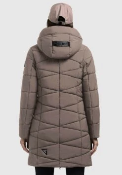 Khujo Fitt2 LightCappotto InvernaleTaupe Donna Cappotti KH121U1DB-C11 -Delem 66972f69511f450aac2b77409dd09be5