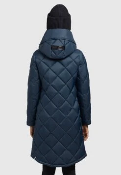 Khujo ZaritaCappotto InvernaleDunkelblau Donna Cappotti KH121U1B4-K11 -Delem 6731194eca3549a5b1b0ef3922c8c56a