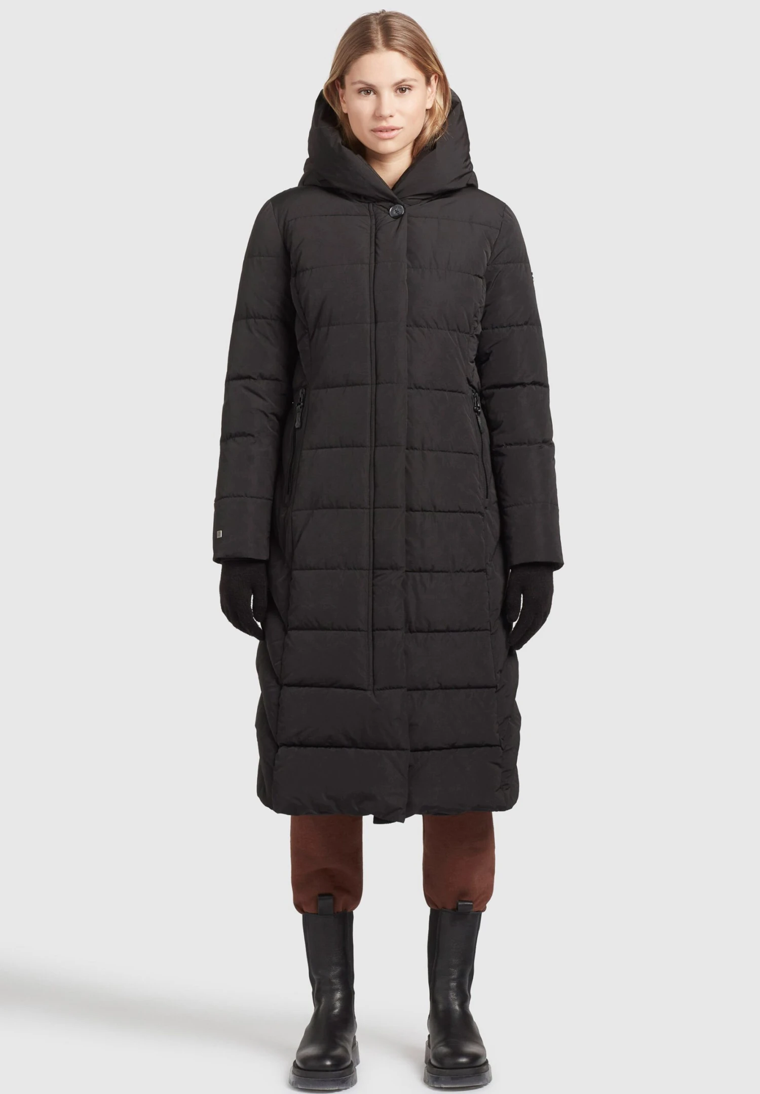 Khujo SilkeCappotto InvernaleSchwarz Donna Cappotti KH121U11S-Q11 1 Khujo SilkeCappotto InvernaleSchwarz Donna Cappotti KH121U11S-Q11